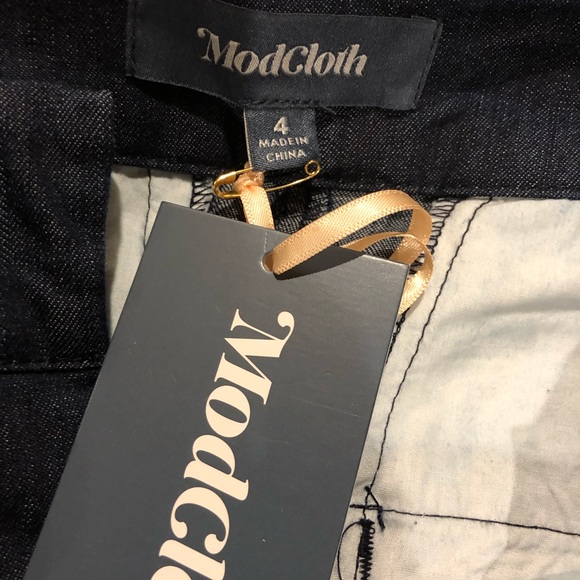 Mod Cloth cropped and wide leg pants - Picture 2 of 4